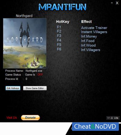 Northgard  Trainer +5 v1.4.10795 {MrAntiFun}