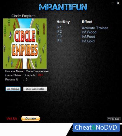 Circle Empires  Trainer +3 v1.1.11 {MrAntiFun}