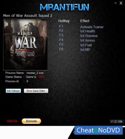 Men of War: Assault Squad 2  Trainer +5 v3.262.0 {MrAntiFun}