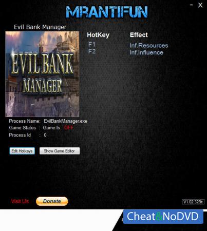 Evil Bank Manager  Trainer +2 v16.12.2018 {MrAntiFun}