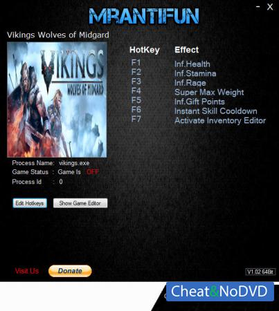 Vikings - Wolves of Midgard  Trainer +11 v2.1 {MrAntiFun}