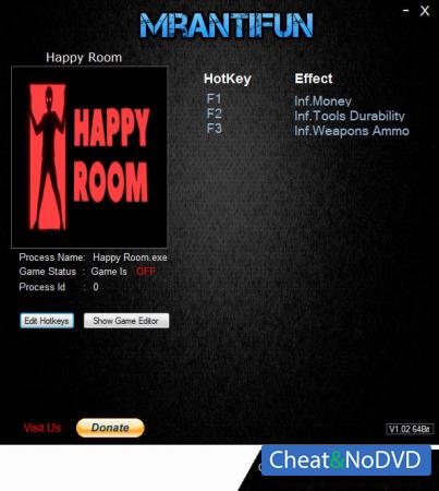 Happy Room  Trainer +3 v2.0 {MrAntiFun}