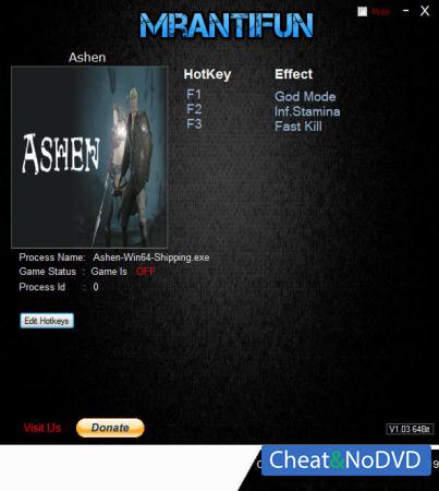 Ashen  Trainer +3 v1.0.12.0 {MrAntiFun}