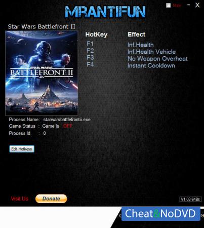 Star Wars: Battlefront 2 2017  Trainer +4 v28.01.2019 {MrAntiFun}