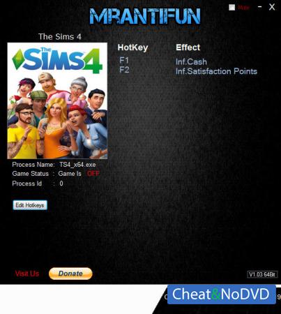 The Sims 4  Trainer +2 v1.50.67.1020 {MrAntiFun}