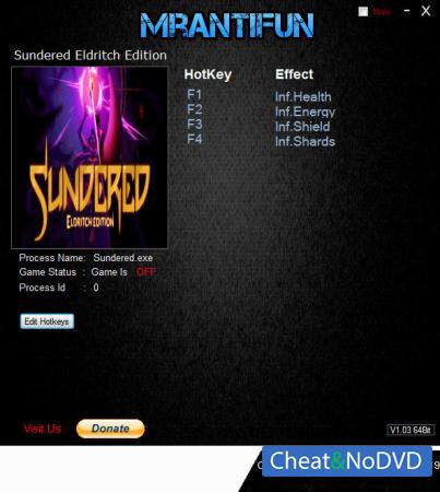 Sundered  Trainer +4 v11.03.2019 {MrAntiFun}