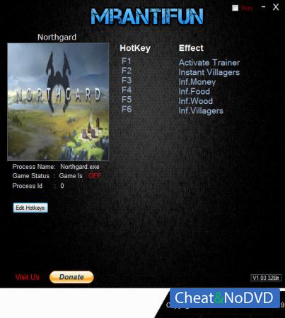 Northgard  Trainer +5 v1.6.12447 {MrAntiFun}