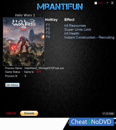 Halo Wars 2  Trainer +5 v1.11.2929 {MrAntiFun}