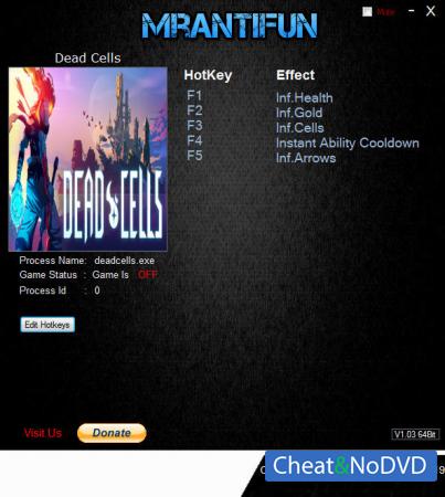 Dead Cells  Trainer +5 v28.06.2019 {MrAntiFun}