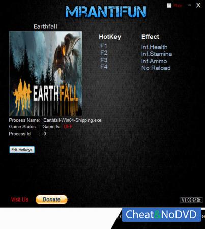 Earthfall  Trainer +4 v28.06.2019 {MrAntiFun}