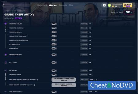 Grand Theft Auto 5   Trainer +16 GTA V v01.08.2019 {MrAntiFun}