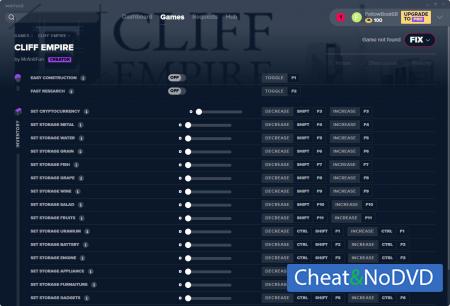 Cliff Empire  Trainer +19 v27.08.2019 {MrAntiFun}