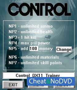 Control  Trainer +7 v0.0.269 {dR.oLLe}