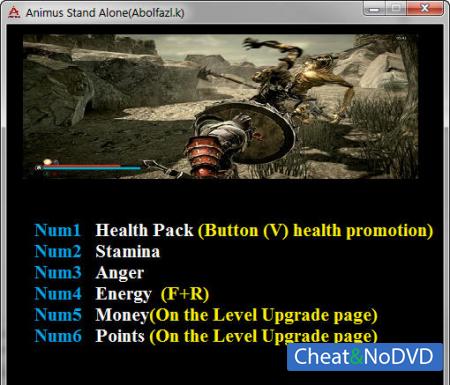 Animus - Stand Alone  Trainer +6 v1.0 {Abolfazl}