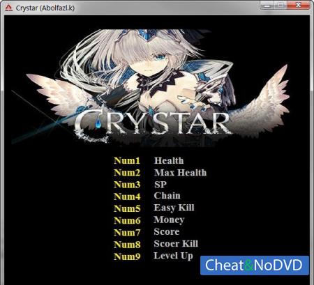 Crystar  Trainer +9 v1.0 {Abolfazl}