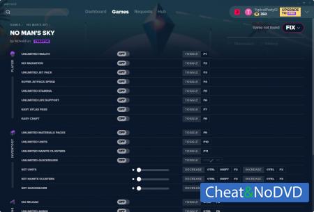 No Man's Sky  Trainer +23 v19.09.2019 {MrAntiFun}
