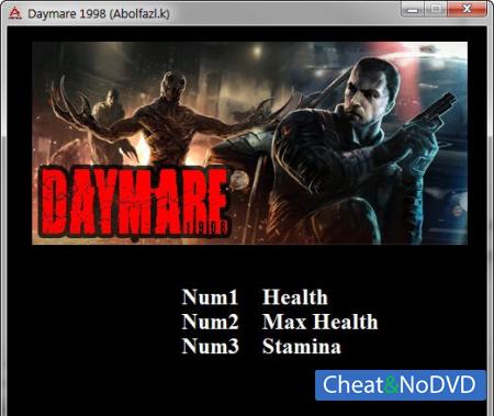 Daymare: 1998  Trainer +3 v1.0 {Abolfazl.k}