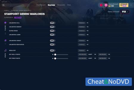 Starpoint Gemini Warlords  Trainer +9 v18.09.2019 {MrAntiFun}