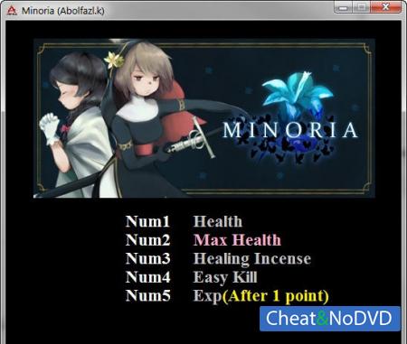 Minoria  Trainer +5 v1.0 {Abolfazl.k}