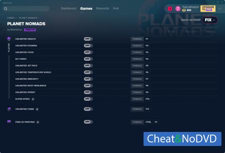 Planet Nomads  Trainer +12 v29.09.2019 {MrAntiFun}