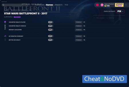 Star Wars: Battlefront 2 2017  Trainer +5 v29.09.2019 {MrAntiFun}