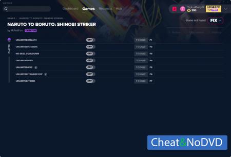Naruto to Boruto: Shinobi Striker  Trainer +7 v14.10.2019 {MrAntiFun}