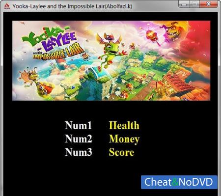 Yooka-Laylee and the Impossible Lair  Trainer +3 v1.0 {Abolfazl.k}