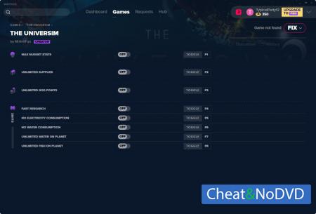 The Universim  Trainer +8 v07.11.2019 {MrAntiFun}