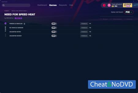 Need for Speed Heat  Trainer +4 v08.11.2019 {MrAntiFun}