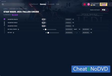 Star Wars Jedi: Fallen Order  Trainer +5 v15.11.2019 {MrAntiFun}