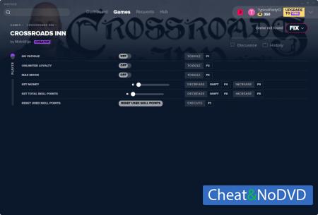 Crossroads Inn  Trainer +6 v2.0.5 {MrAntiFun}