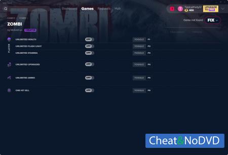 Zombi  Trainer +6 v07.12.2019 {MrAntiFun}