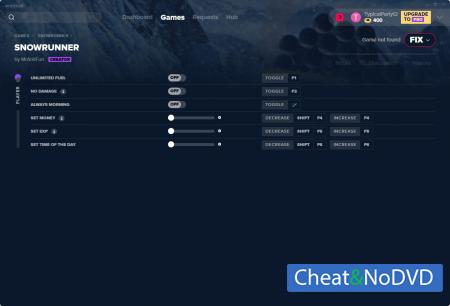 SnowRunner  Trainer +6 v03.05.2020 {MrAntiFun}