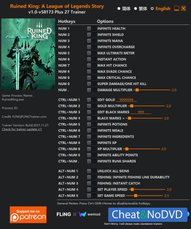 Ruined King: A League of Legends Story  Trainer +27 v58173 {FLiNG}