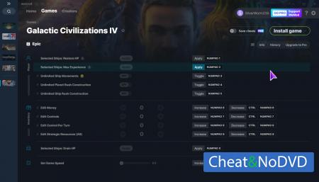 Galactic Civilizations 4  Trainer +11 v08.05.2022 {FLiNG}