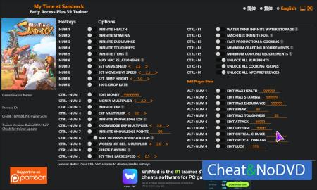 My Time at Sandrock  Trainer +39 Early Access 2022.11.27 {FLiNG}