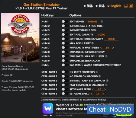 Gas Station Simulator  Trainer +16 v1.0.2.63769 {FLiNG}