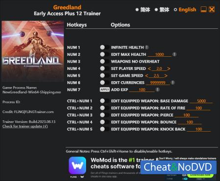 Greedland  Trainer +12 Early Access 2023.08.13 {FLiNG}