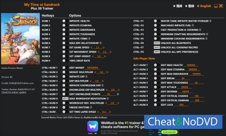 My Time at Sandrock  Trainer +39 v4.1 {FLiNG}