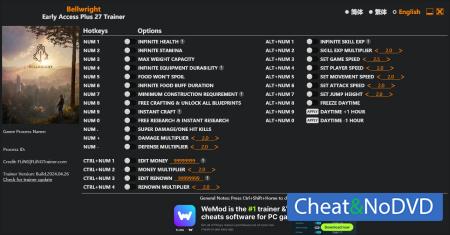 Bellwright  Trainer +27 Early Access 2024.04.26 {FLiNG}
