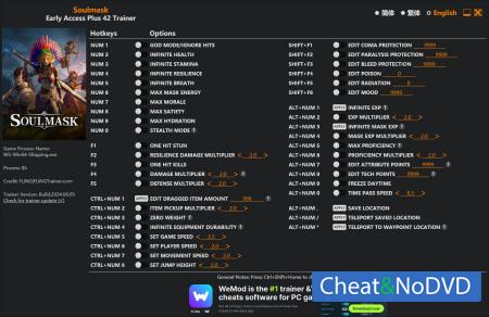 Soulmask  Trainer +42 Early Access 2024.06.05 {FLiNG}
