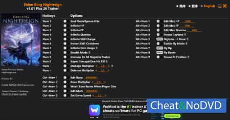 Elden Ring Nightreign трейнер Trainer +26 v1.01 {FLiNG} Elden Ring Nightreign трейнер Trainer +26 v1.01 {FLiNG}